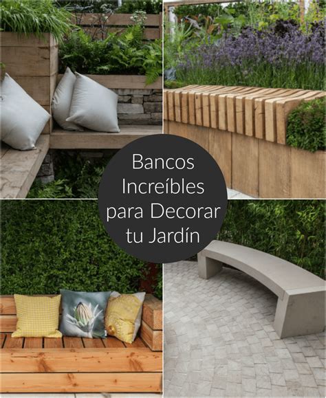 Check spelling or type a new query. Bancos increíbles para decorar tu jardín