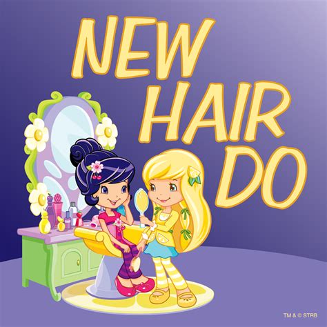 Bring home the colorful world of strawberry land with our collection of coloring sheets. Cherry Jam's New Hair Do | New hair do, Coloring books ...