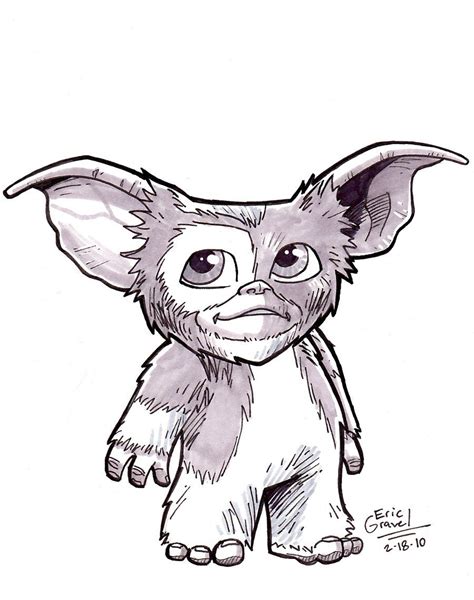 Gizmo By Ericgravel On Deviantart Gremlins Art Art Drawings Sketches
