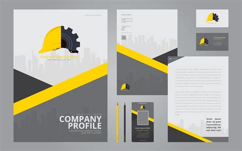 Contoh Desain Company Profile Perusahaan Konstruksi Dan Kontraktor