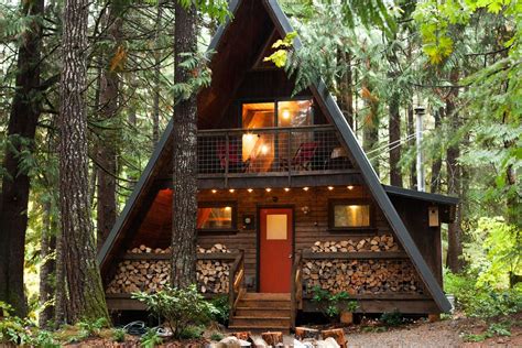 A Dreamy A Frame Cabin In The Forests Of The Pacific Northwest A