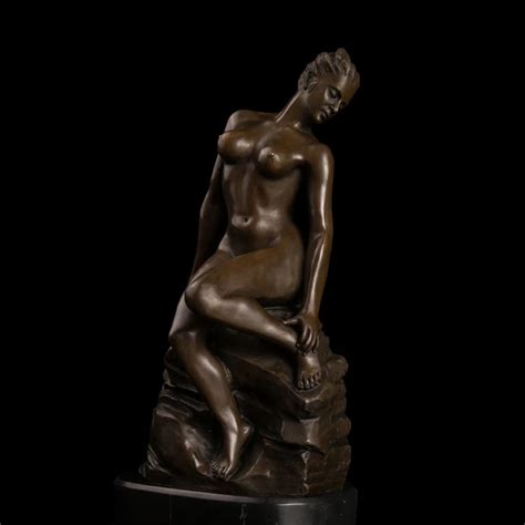 Online Kopen Wholesale Bronzen Sculptuur Naakt Uit China Bronzen