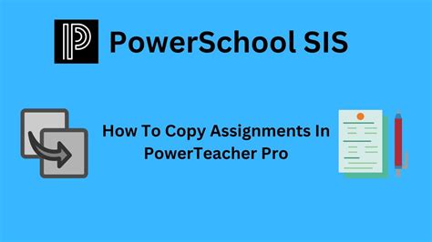 Powerschool Sis How To Copy Assignments In Powerteacher Pro Gradebook