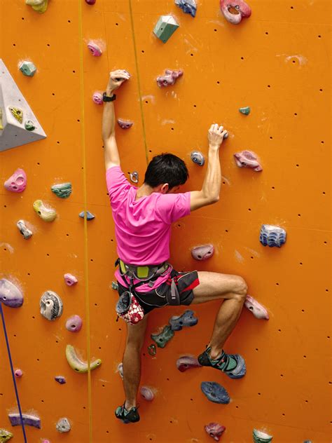 Free Images Rope Adventure Wall Equipment Training Indoor Rock