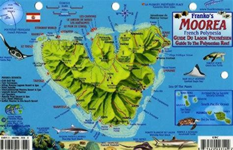 Moorea French Polynesia Map Map Of Stoney Lake