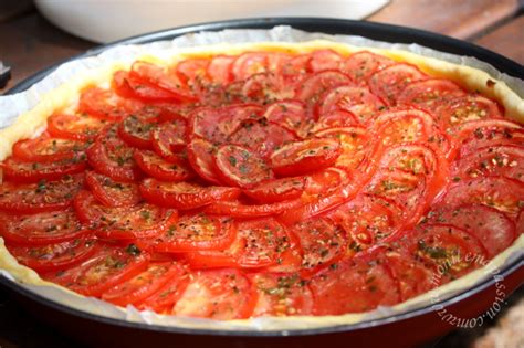 Tarte à La Moutarde Dijon Mustard And Tomato Puff Pastry Tart