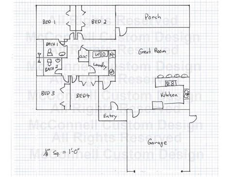Floor Plan Easy Drawing