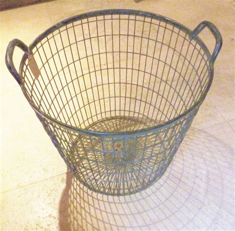 Vintage Large Wire Basket