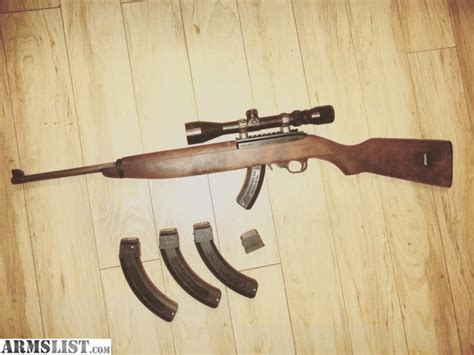 Armslist For Saletrade Ruger 1022 M1 Carbine