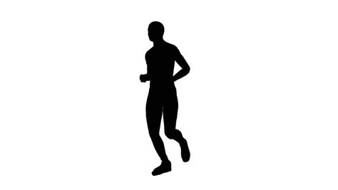 Running Person Silhouette At Getdrawings Free Download