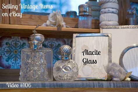 Selling Vintage Items on eBay - Alacite Glass | Selling on ...