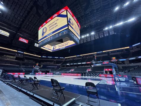 Pacers Reveal New Center Hung Scoreboard And Led Display Upgrades At
