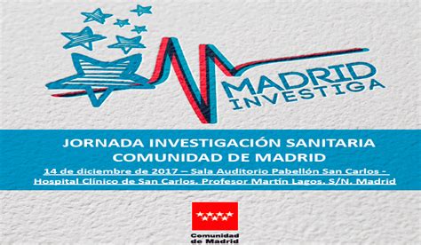 Jornada De Investigación Sanitaria De La Comunidad De Madrid
