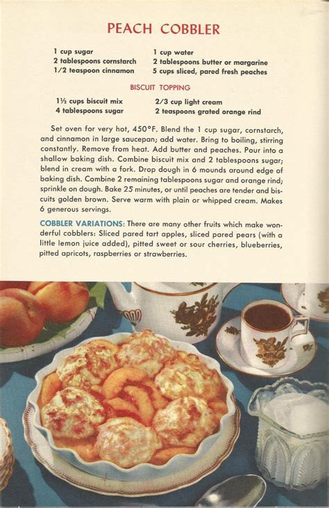 Vintage Recipes 1950s Desserts 8