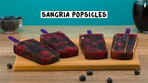 Sangria Popsicles Cocktail Recipe