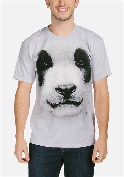 Big Face Panda T Shirt