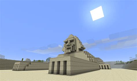 My Minecraft Sphinx By Markside On Deviantart