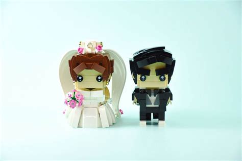 M And B Brickheadz Wedding💍 Lego Wedding Legos Lego