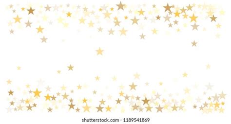 Gold Glitter Stars Background Sparkle Lights Stock Vector Royalty Free
