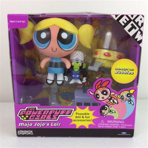 2000 Cartoon Network Powerpuff Girls Trendmasters Mojo Jojos Lair