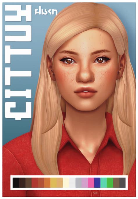 Hallie Hair Dogsill On Patreon Sims 4 Characters Sims 4 The Sims