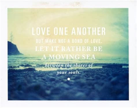 Psychoanalysis, feminism, & the problem. Love one another, but make not a bond of love, Let it rather be a moving sea between the shores ...
