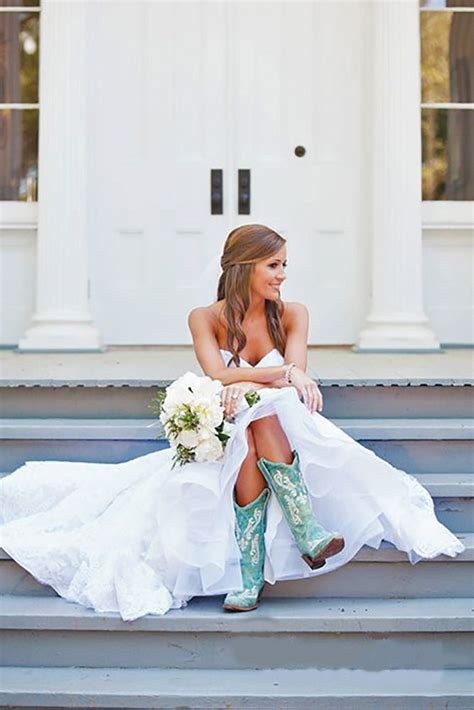 Cowgirl Boots Wedding Ideas 12 Shoes For Country Wedding Country Wedding Dresses Wedding