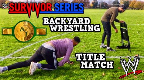Backyard Wrestling Episode 15 Anything Goes Championship Match Youtube