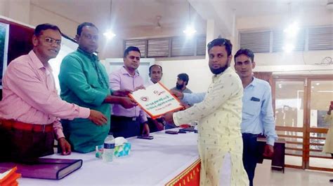 Nandail Mymensingh The Certificate Distribution Ceremony At A