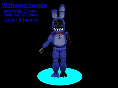 Withered Bonnie V1 Finished By Carlosparty19 On Deviantart