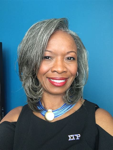 Gray hair don’t care. Salt and pepper gray hair. Grey hair. Silver hair