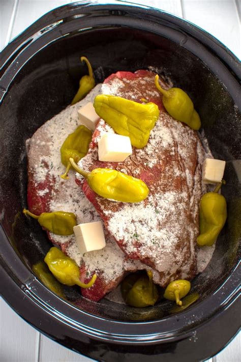 Since i don't usually have those packets in my pantry, i decided to make a homemade version with the spices that i have. Mississippi Pot Roast (oven or crockpot) | Kitchen Gidget