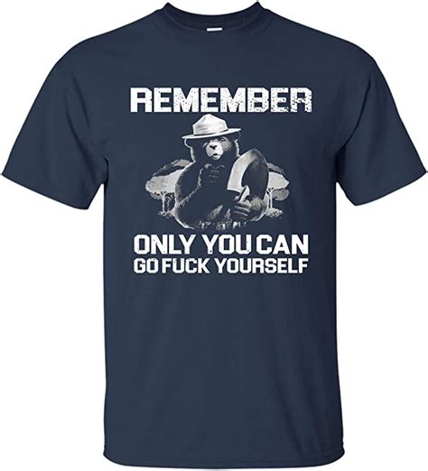 coincard funny t shirt remember only you can go fuck yourself men women tshirt amazon ca