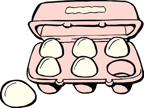 Page Carton Eggs Cliparts Free Download Clip Art Library