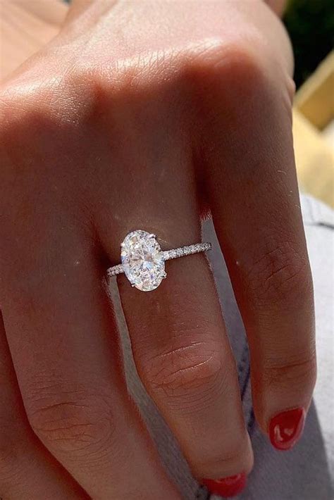 27 Oval Engagement Rings That Every Girl Dreams Engagement Ring