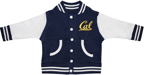 Infant Varsity Jacket Cal Logo By Creative Knitwear Cal Student Store