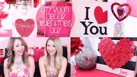Diy Valentine Decorations For Your Room Diy Decor S Day Youtube