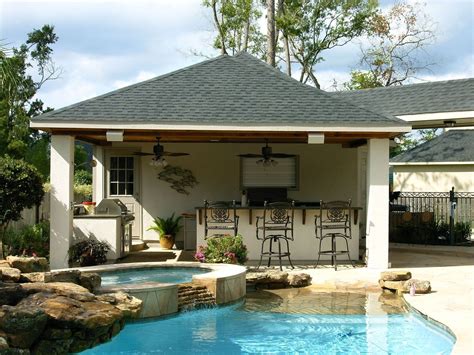 Patio Covers And Cabanas Backyard Retreats Backyard Cabana Pool