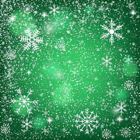 Download Abstract Green Christmas Background Snowy Pattern With