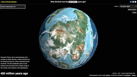 World Map 20000 Years Ago Map