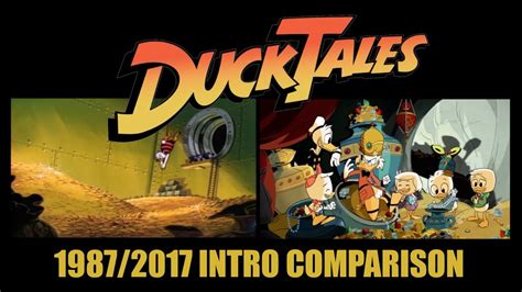 Ducktales Cartoon Intro Comparison Youtube