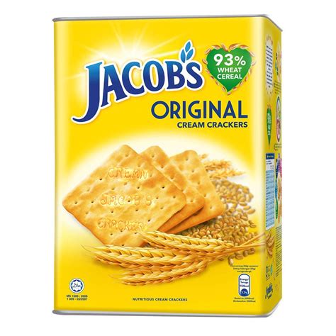 Jual Jacobs Cracker Biscuit Roti Biscuit Jacob Biscuit Kaleng Shopee Indonesia