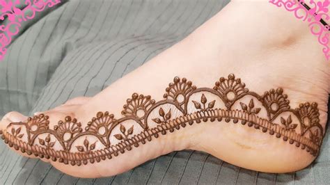 Tasmim Blog Simple And Beautiful Mehndi Designs For Legs