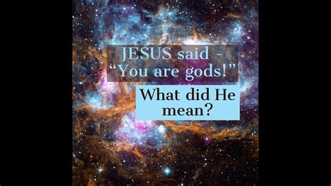 what did jesus mean youtube