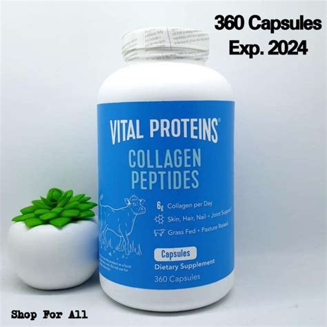 Jual Vital Proteins Collagen Peptides 360 Capsules Di Seller Shop For