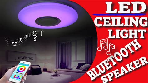 They can be installed to be very low profile, mostly hidden from sight. Ceiling light with bluetooth speaker review and install ...