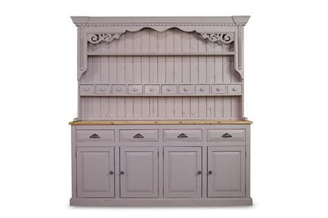 Shop with afterpay on eligible items. Large Bespoke Rustic Pine Dresser - Pavilion Gray-Painted ...