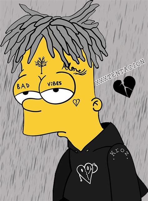 The Simpsons Character With Dreadlocks On His Head