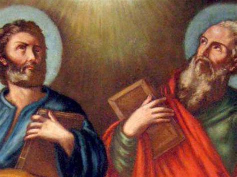 La basilica di san pietro fu costruita sulla tomba dell'apostolo pietro. Preghiera ai santi Pietro e Paolo | San Francesco ...