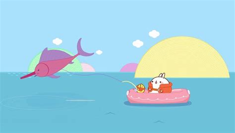 Molang represents one of our favorite children's animated series, created by millimages animation studio. Molang | Molang, Cute, Character